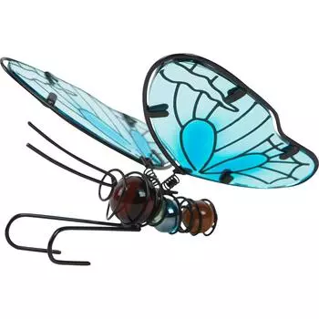 Фигура садовая «Голубая бабочка» высота 12.5 см