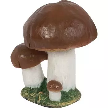 Фигура садовая «Гриб белый большой» 32 см