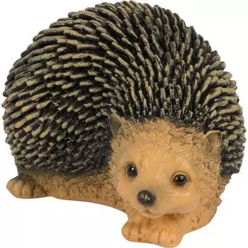 Фигура садовая «Ёж прижатый малый» 12 см