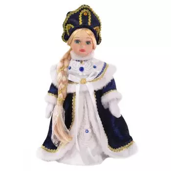 Фигурка «Снегурочка» 31 см, цвет белый/золотой