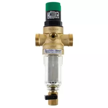 Фильтр механической очистки Residoe Braukmann для холодного водоснабжения с клапаном пониженного давления 100 мкм 3/4"