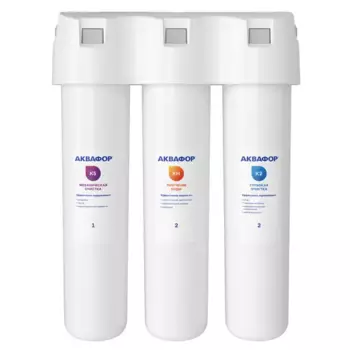Фильтр под мойку Аквафор Кристалл Hard для воды средней жесткости 3 ступени