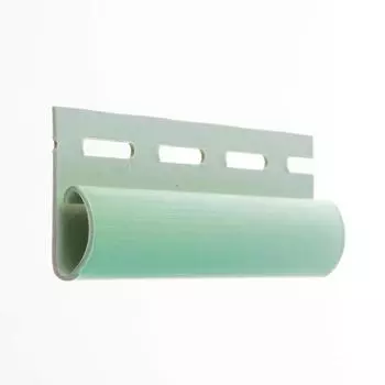 Финишная планка для сайдинга 3 м цвет светло зеленый