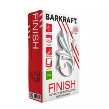 Финишная шпатлевка гипсовая Barkraft 25 кг