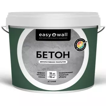 Финишное декоративное покрытие Bayramix 15 кг цвет бетон