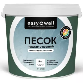 Финишное декоративное покрытие Bayramix 5 кг цвет перламутровый песок