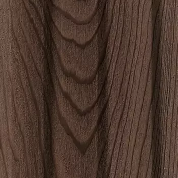 Финишный профиль стеновой панели МДФ Битс орех бразильский 2700x77x16 мм 0.2 м