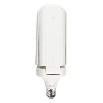 Фитолампа светодиодная для растений Uniel Е27 220 В 24 Вт клевер 3 лепестка красно-синий спектр розовый свет