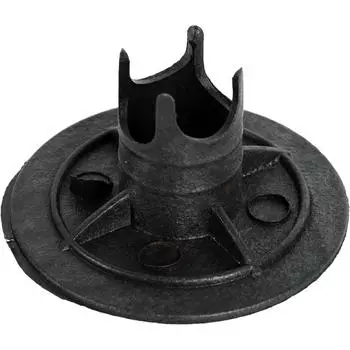 Фиксатор для арматуры в грунт Ø20 мм, ПВХ, 100 шт.