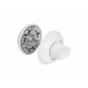 Фиксатор-ключ круглый ЦАМ цвет белый