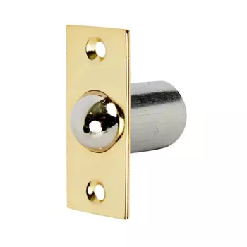 Фиксатор шариковый 57x25x25 мм нержавеющая сталь цвет золото