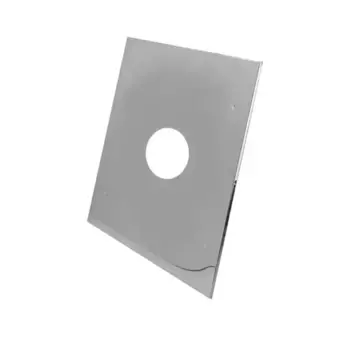 Фланец 115 мм 0.5 мм нержавеющая сталь