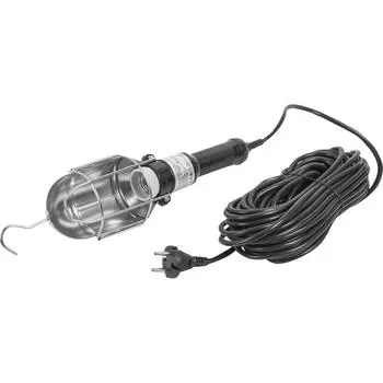 Фонарь переносной E27, длина провода 10 м