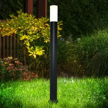 Фонарный столб уличный Kreaforta Bremner 100 см черный