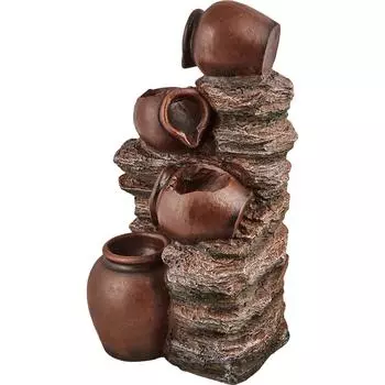 Фонтан садовый «Кувшины» высота 48 см