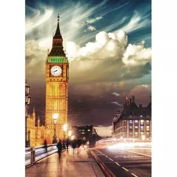 Фотообои 3D Flizart «Биг-Бен» флизелиновые 200x280 см L2-748