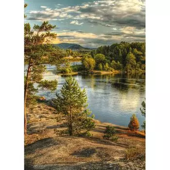 Фотообои 3D Flizart «Красоты Алтая», флизелиновые, 200x280 см