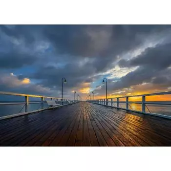 Фотообои бумажные «Пирс на Балтике» 254х184 см