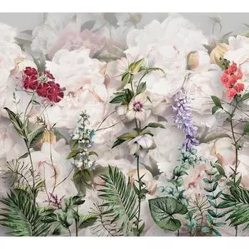 Фотообои Душистая клумба флизелиновые, 300x270 см, L13-265