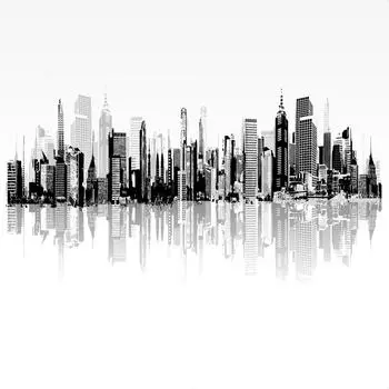 Фотообои флизелиновые «Город» 200х200 см