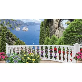 Фотообои флизелиновые «Морской вид» 200х370 см