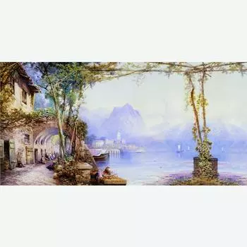 Фотообои флизелиновые «Набережная» 100х200 cм