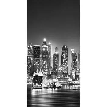 Фотообои флизелиновые «Ночная панорама» 100х200 см