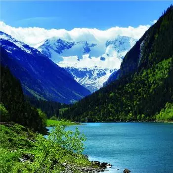 Фотообои флизелиновые «Озеро» 200х200 cм