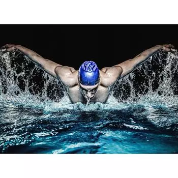 Фотообои флизелиновые «Пловец» 370х270 см