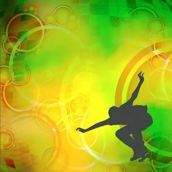 Фотообои флизелиновые «Скейт» 200х200 см