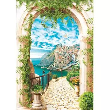 Фотообои Городские пейзажи бумажные, 140x200 см