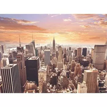 Фотообои Огни золотого города бумажные, 280x200 см