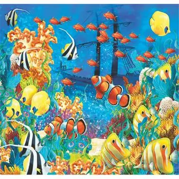 Фотообои Тайны морских глубин бумажные, 210x200 см