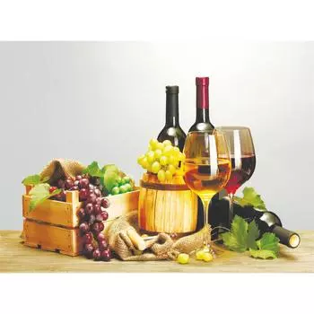 Фотообои Вино бумажные 140x100 см