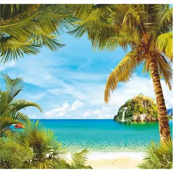 Фотообои Загадочный пляж бумажные, 210x200 см