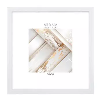 Фоторамка Мирам 641861-33 30x30 см цвет белый