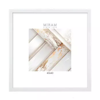 Фоторамка Мирам 641861-44 40x40 см цвет белый