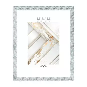 Фоторамка Мирам 651629-16 40x50 см цвет серебро