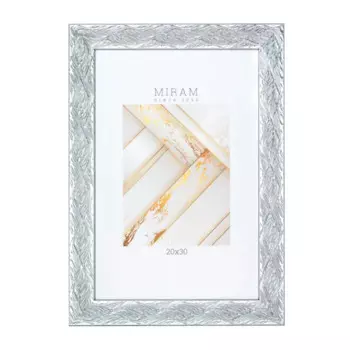 Фоторамка Мирам 651629-8 20x30 см цвет серебро