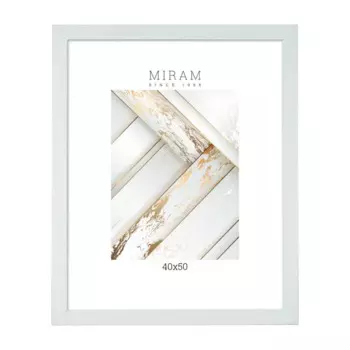 Фоторамка Мирам 651661-16 40x50 см цвет белый