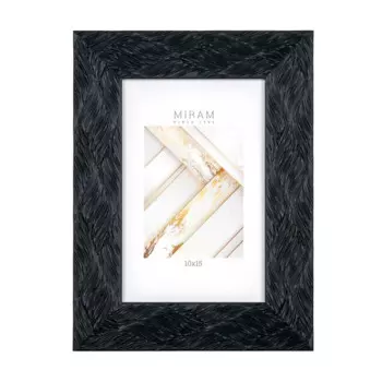 Фоторамка Мирам 651677-4 10x15 см цвет черный