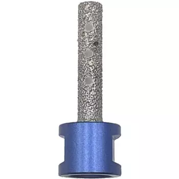 Фреза алмазная прямая по плитке с техническим воском Hilberg HH310 10 мм