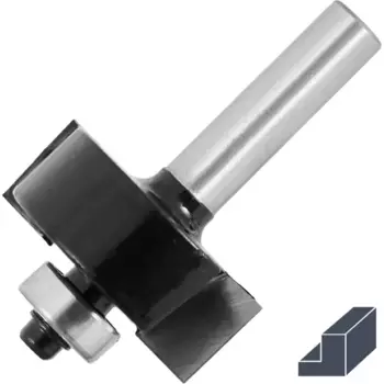 Фреза по дереву кромочная фальцевая 1410900 31.8x13 мм хвостовик 8 мм