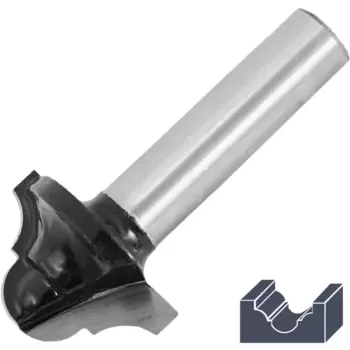 Фреза по дереву пазовая фасонная 1411702 22x13 мм хвостовик 8 мм