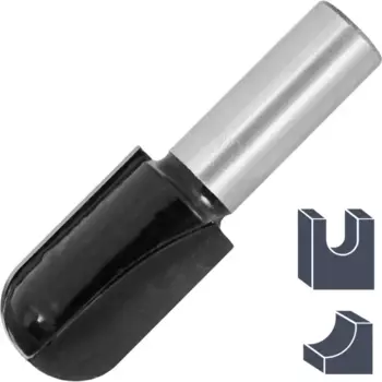 Фреза по дереву пазовая галтельная 1411300 19x32 мм хвостовик 12 мм