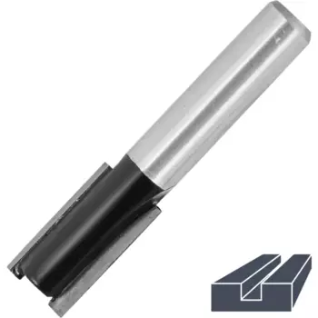 Фреза по дереву пазовая прямая 1411501 10x19 мм хвостовик 8 мм