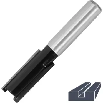 Фреза по дереву пазовая прямая 1411502 10x25 мм хвостовик 8 мм