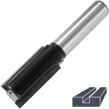 Фреза по дереву пазовая прямая 1411504 12x25 мм хвостовик 8 мм