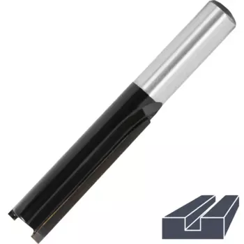 Фреза по дереву пазовая прямая 1411506 14x51 мм хвостовик 12 мм