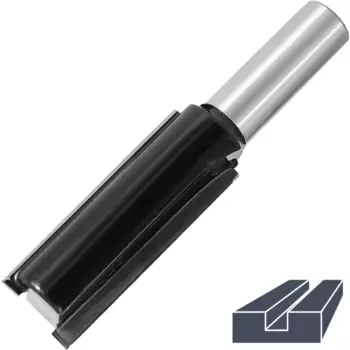 Фреза по дереву пазовая прямая 1411508 19x51 мм хвостовик 12 мм